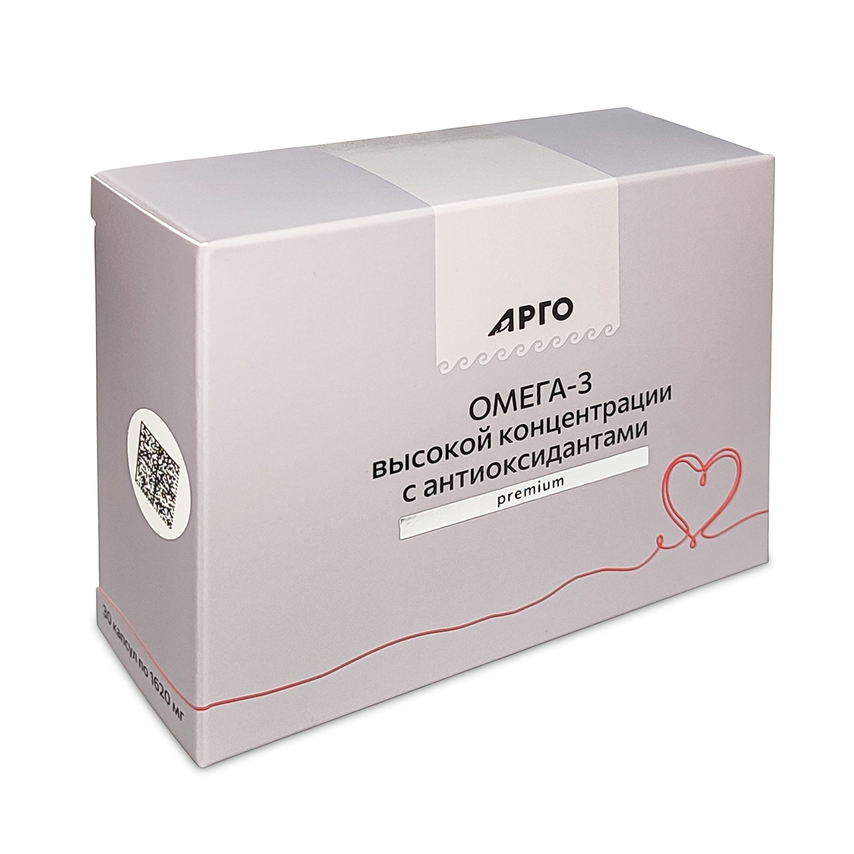 Омега-3 высокой концентрации с антиоксидантами, капсулы, 30 шт 3572_Omega_3_vysokoy_kontsentratsii_s_antioksidantami_1_1200